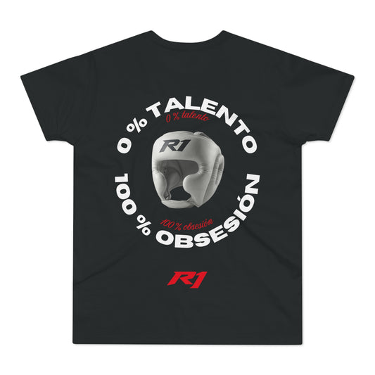 Camiseta R1 - 0% 100% - Negro